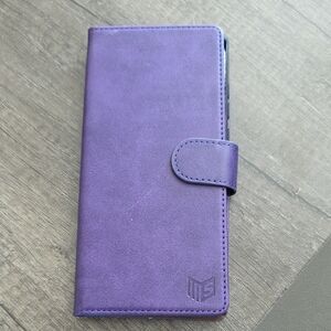 Elegant Purple Phone Wallet